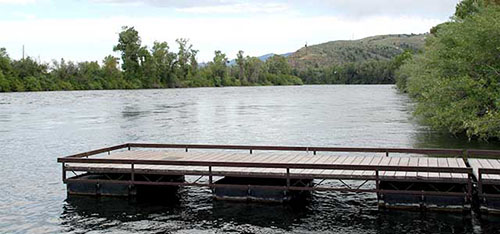 Boat Dock on Snake River